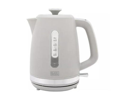 Black + Decker 1.7L Jug Kettle Grey