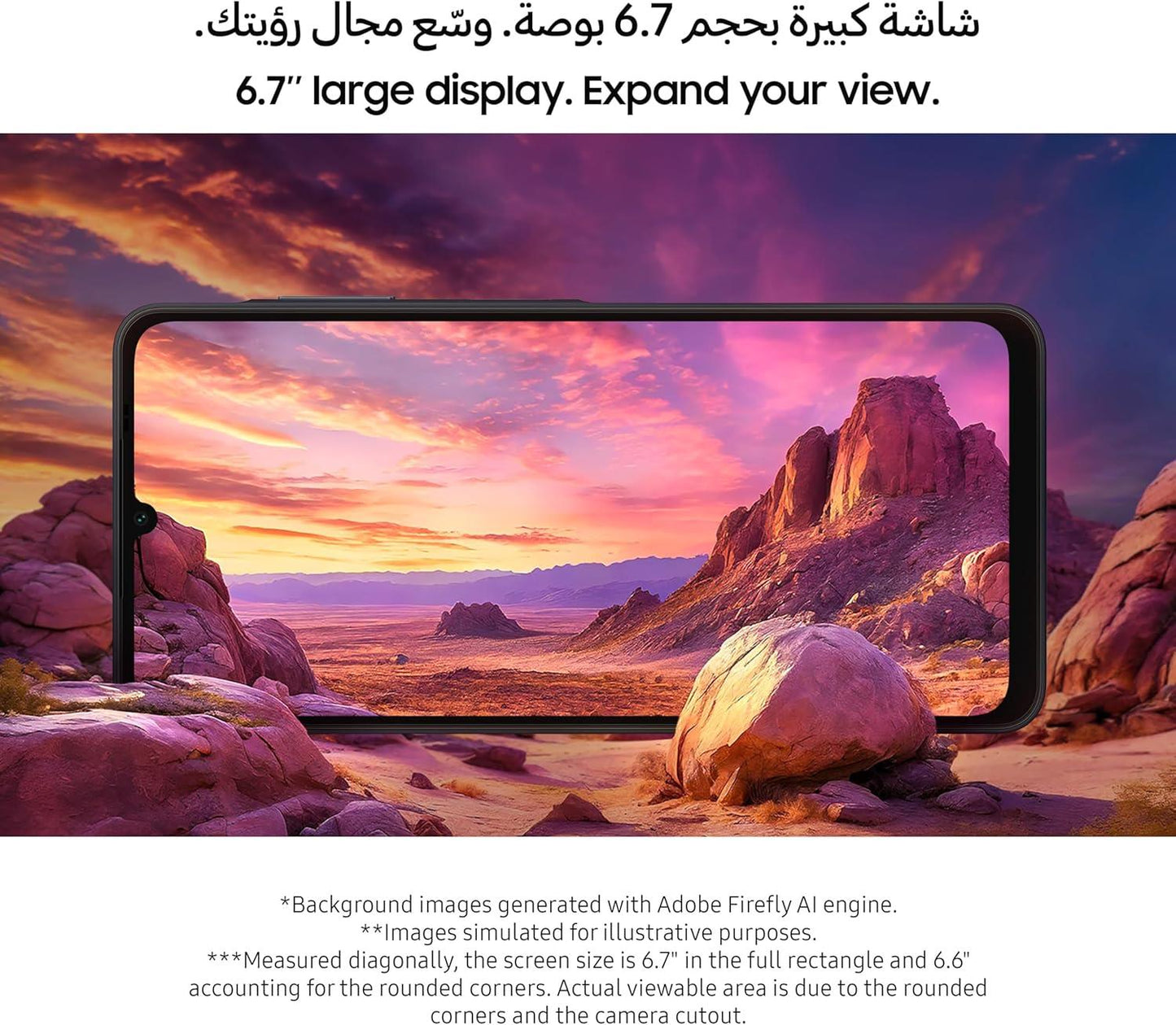 Samsung Galaxy A06 4G 4/64GB Unlocked & Sim free Smartphone Black