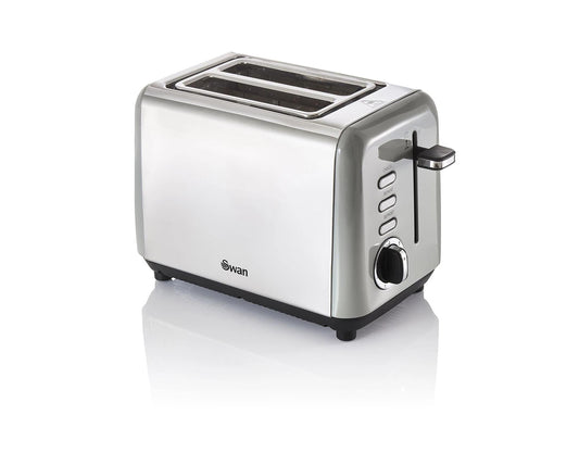 Swan Townhouse 2 Slice Toaster Silver