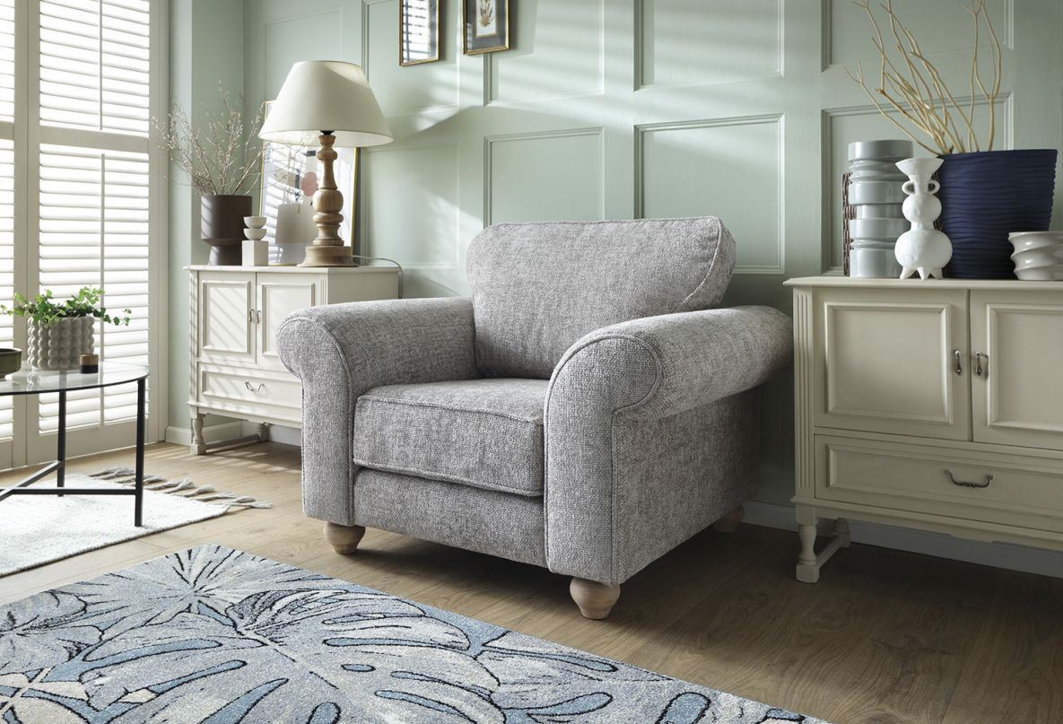 Iris Armchair - Ash Grey
