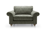 Iris Love Seat - Rifle Green