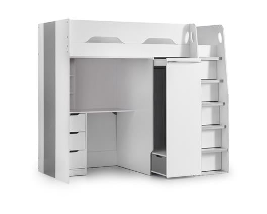 Phoenix Highsleeper-White & Silver