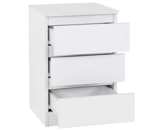 MALVERN 2 DOOR WARDROBE BEDROOM SET - WHITE