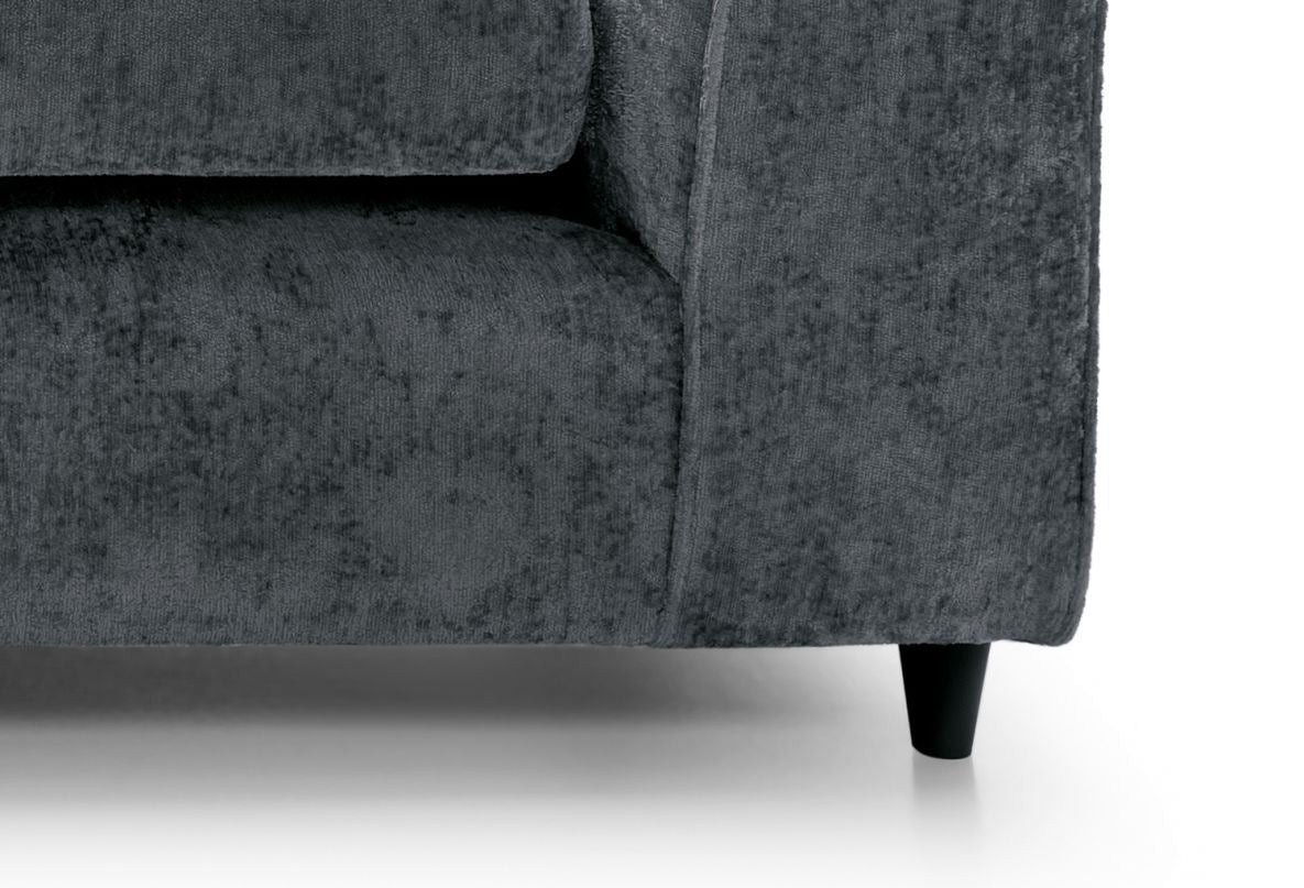 Heidi 4 Seater Sofa - Dark Grey