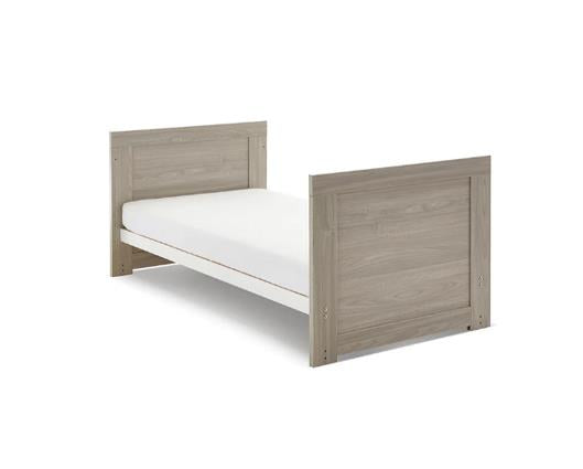 Nina Mini Cot Bed - Grey Wash & White