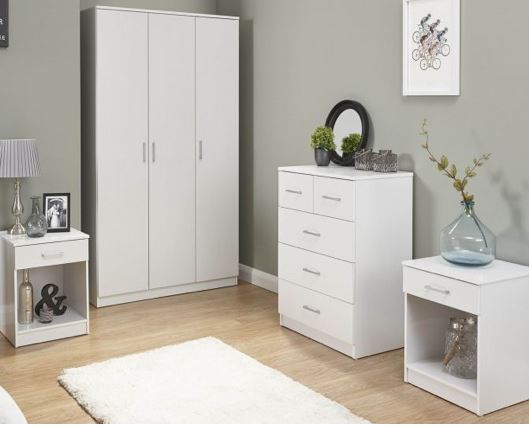 Princeton 4 Piece Bedroom Set-White