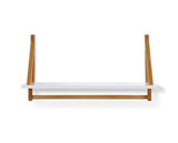 Maura Shelf - White with Natural