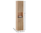 Austin Tall Cabinet Artisan Oak
