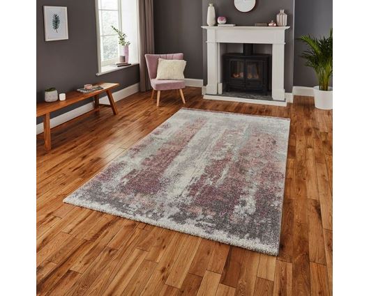 Bailee Rug Ivory/Rose- 120cm x 170cm