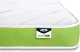 Jay-Be Simply Kids Anti-Allergy Foam Free Sprung Mattress-Single