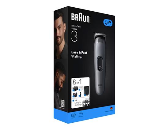 Braun Series 3 all-in-one grooming kit