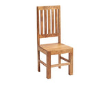 Tyler Light Mango 4 FT Dining Set with Wooden Chairs