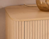 Axel 6 Drawer Fluted Chest - Oak