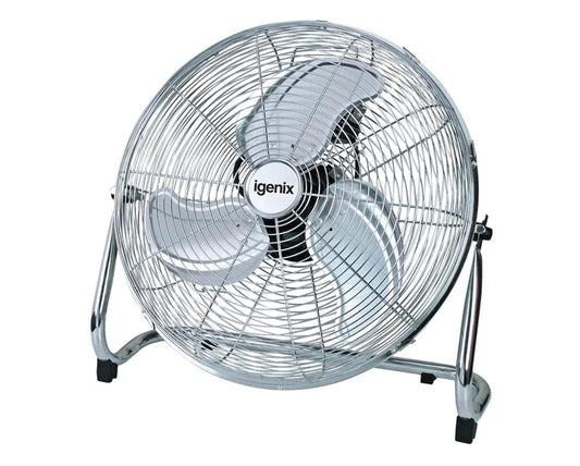 Igenix 18" Chrome Floorstanding Air Circulator