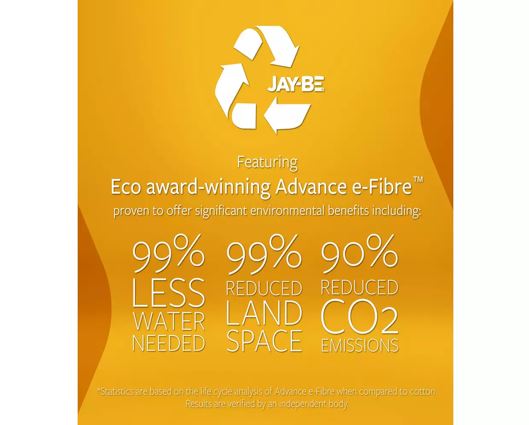 Jay-Beï¿½ Bio Fresh Hybrid 2000 e-Pocket Eco-Friendly Mattress - King