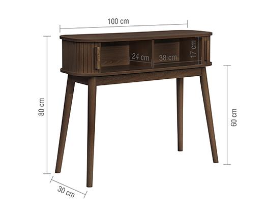 Axel Console Table - Walnut