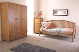 Madrid Wooden Single Day Bed - Oak