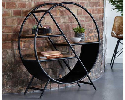 Cole Round Bookcase