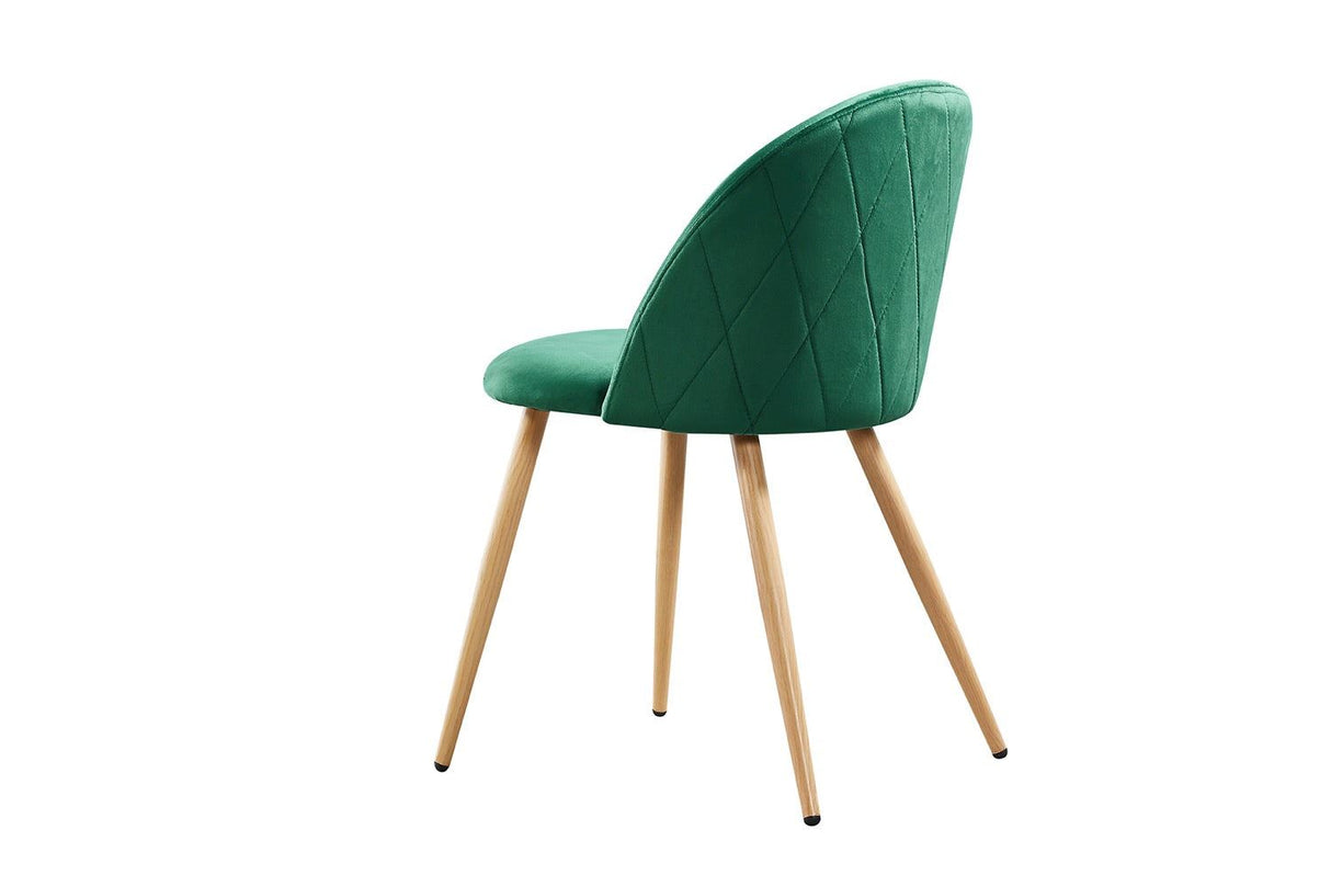 Vilmos Dining Chairs Green (PK 2)