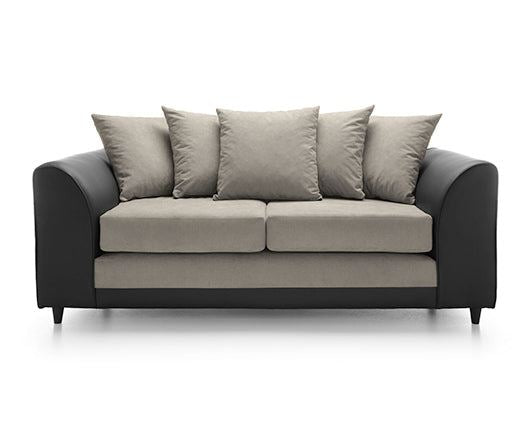 Dan 3 Seater Sofa - Brown