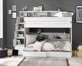 CAMELOT STAIRCASE BUNK ALL WHITE - Default Title