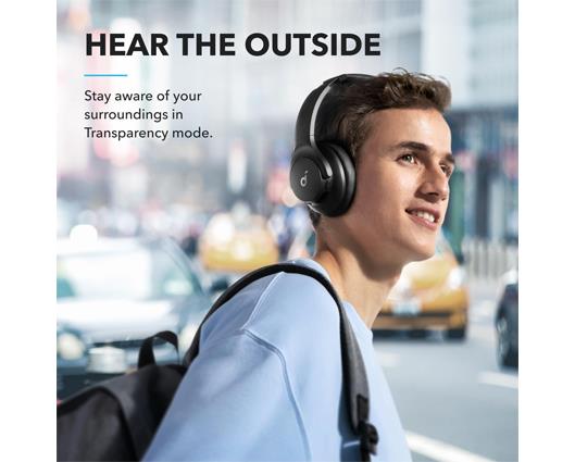 Soundcore Anker Noise Cancelling Headphones - Black