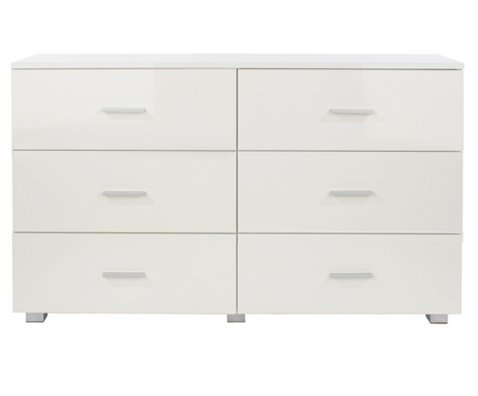 Luna 3+3 Compact Chest of Drawers