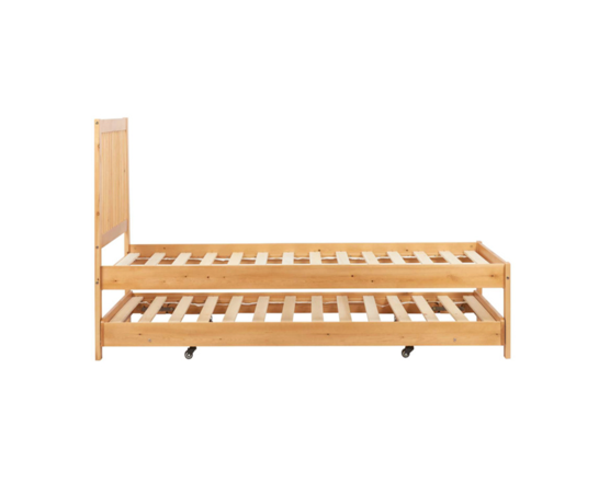 Brandon Trundle Bed - Honey Pine