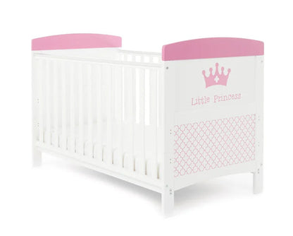 Little Princess Cot Bed + Fibre Mattress