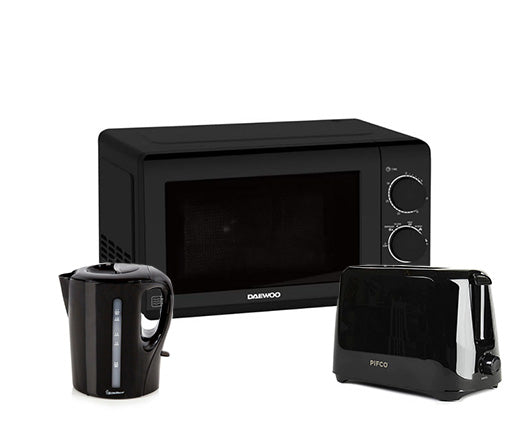 Essentials Microwave Bundle Black