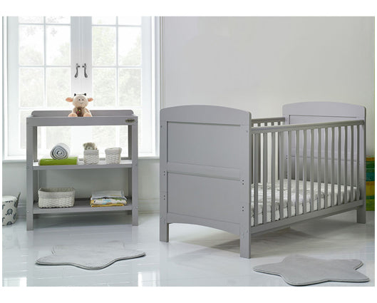 Grady 2 Piece Furniture Set - Warm Grey