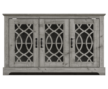 Angel 3 Door Sideboard- Mexican Grey