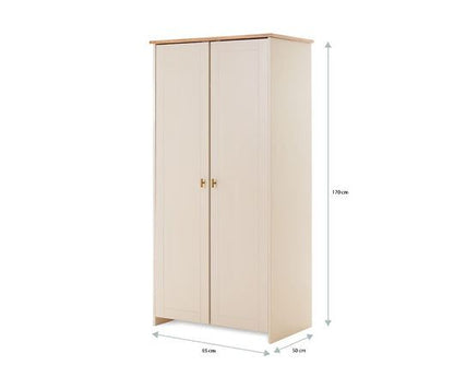 Elise Double Wardrobe - Cashmere