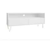 Meave TV Stand with 2 Drawers- White