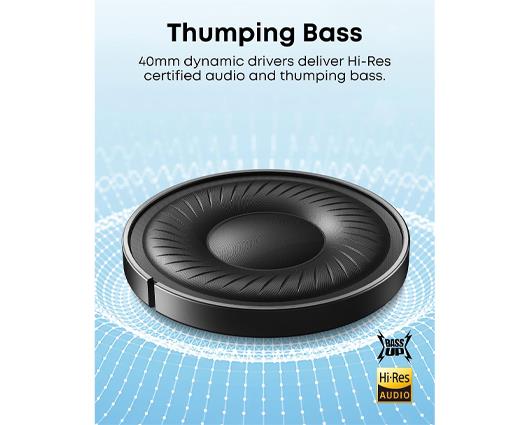 Soundcore Anker Noise Cancelling Headphones - Black