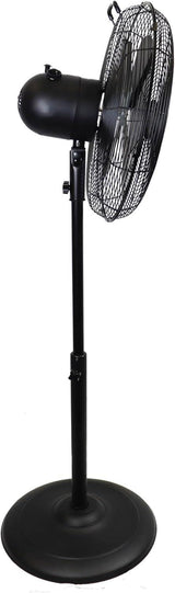 Igenix 16" Pedestal Fan Black