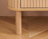Axel 5 Drawer Fluted Chest - Oak