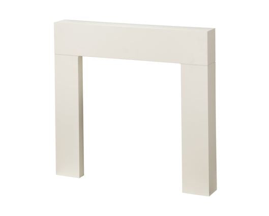 Madison Mantelpiece in Pure White, 46 Inch