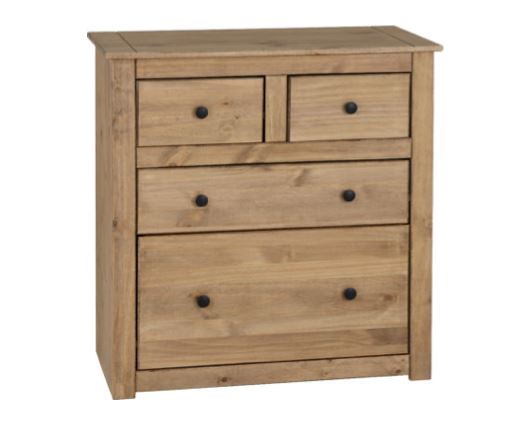 Pike 2+2 Drawer Chest