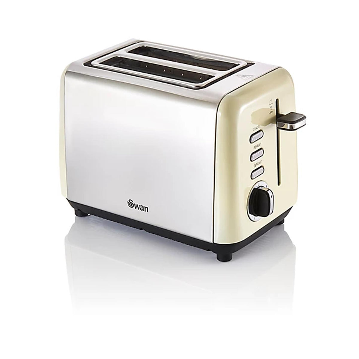 Swan Townhouse 2 Slice Toaster Cream – Owncomforts