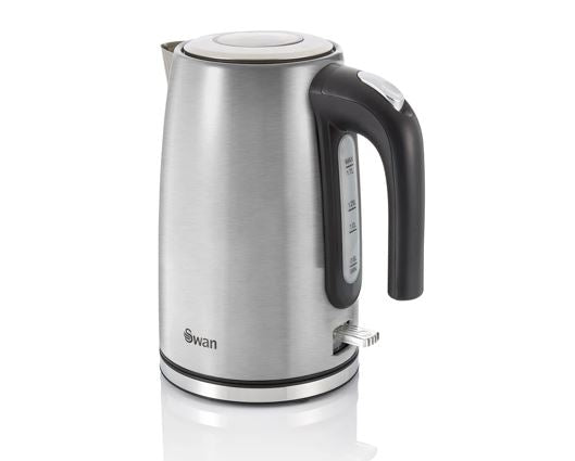 Swan Townhouse 1.7L Jug Kettle Stainless Steel