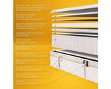 Jay-Beï¿½ Bio Fresh Hybrid 2000 e-Pocket Eco-Friendly Mattress - Double