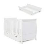 Seren Cot Bed & Cot Top Changer-White