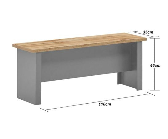 Lisbon Dining Table 150cm with 2 Benches & Stools Set