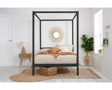 Mercia Four Poster Double Bed - Black