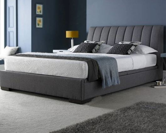 Braunston King Bed Frame - Grey