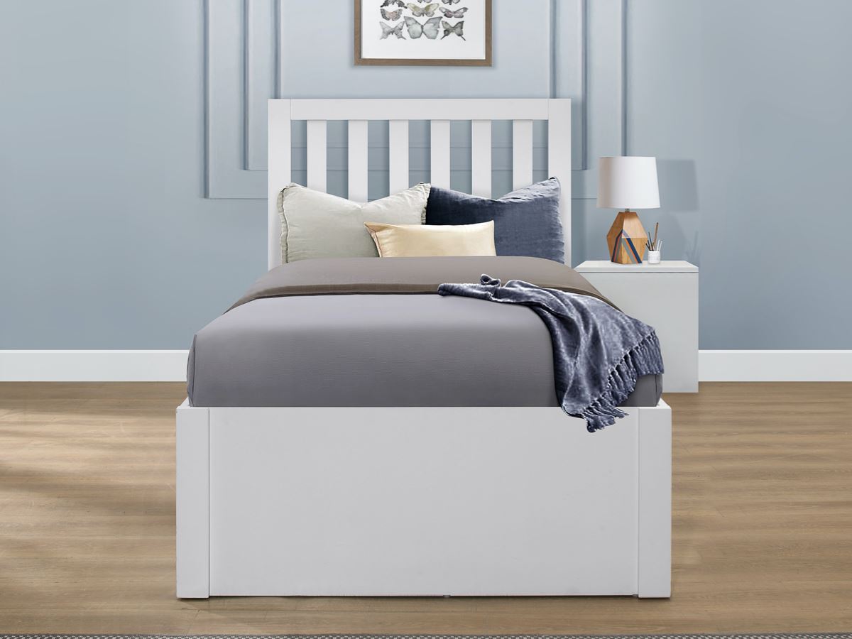 Appleby Single Bed - White