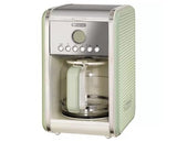 Ariete American 12 Cup Drip Vintage Coffee Machine - Green