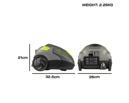 Daewoo Tornado Compact Bagged Vacuum Cleaner