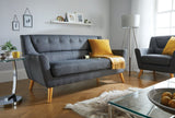 Landon Large Sofa - Grey